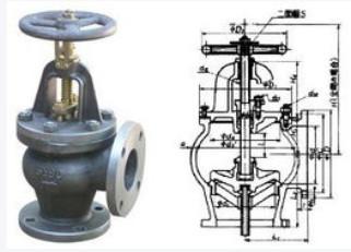船用日標(biāo)鍛鋼直角截止閥圖片