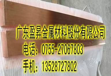 供應(yīng)C17200鈹銅板 進(jìn)口QBe1.9鈹銅板