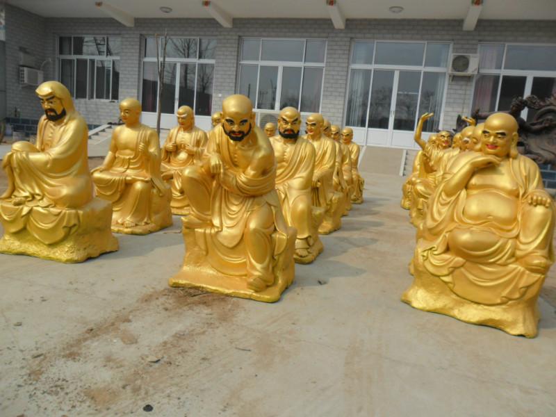 供應(yīng)十八羅漢銅雕.鑄銅十八羅漢雕塑十八羅漢生產(chǎn)廠家