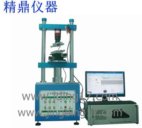 深圳全自动插拔力测试机，立式全电脑插拔力试验机，精鼎插拔力试验机图片
