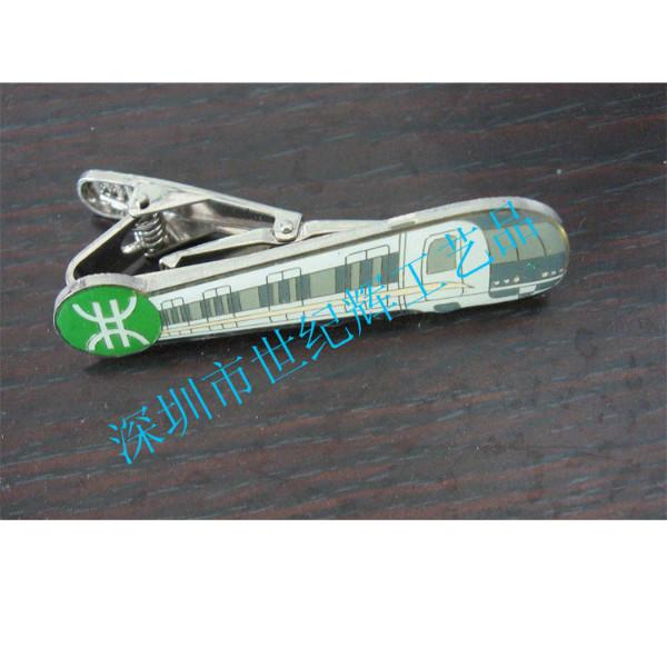 供應(yīng)汽車火車圖案金屬領(lǐng)帶夾定制
