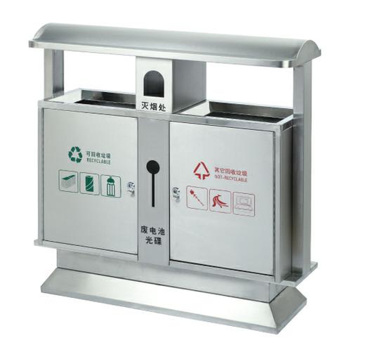 不銹鋼垃圾桶圖片