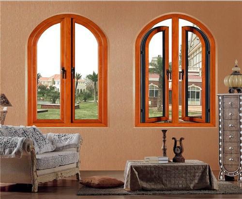 泰州靖江高檔鋁木門窗圖片