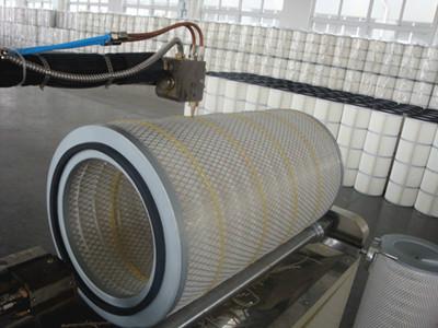 山東外置空壓機除塵濾芯圖片