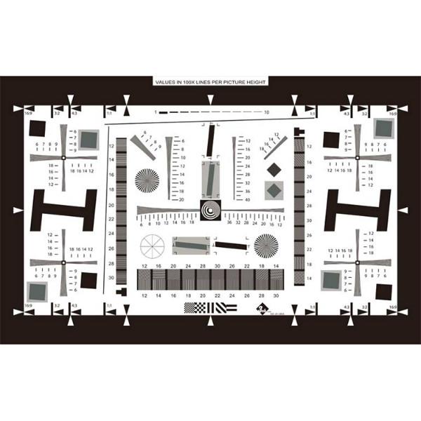 供应ISO12233分辨率测试卡(标准型)800万以下像素测量