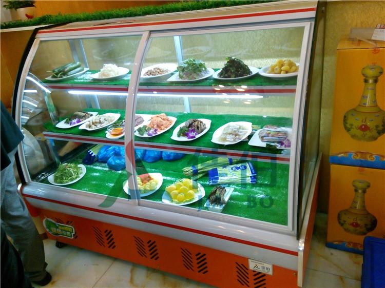 武漢飯店熟食保鮮柜/涼菜保鮮柜圖片/武漢飯店熟食保鮮柜/涼菜保鮮柜樣板圖 (2)