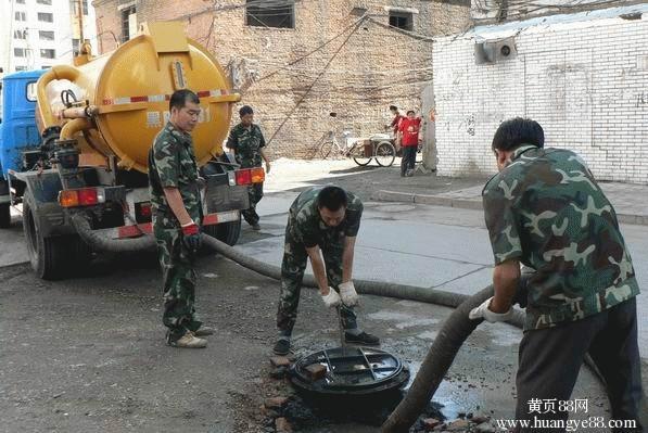 供应青岛胶南管道高压清洗公司 抽粪清洗电话图片