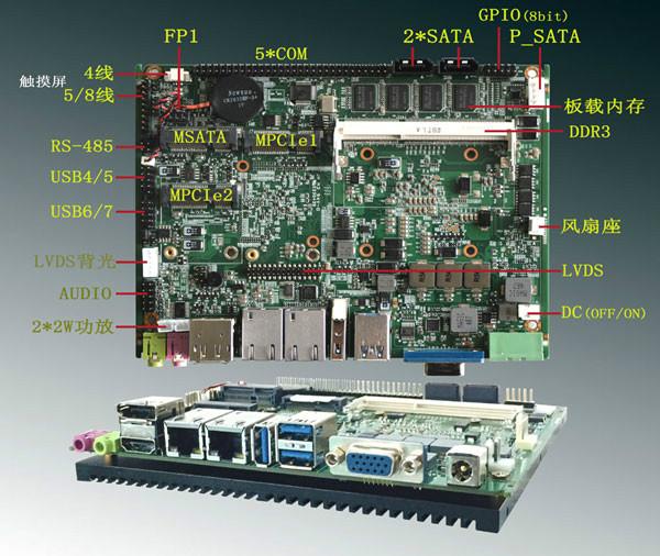 1037U工控主板I3I5I7图片