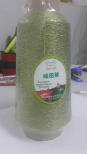 供應(yīng)深圳綠田混紡金絲線