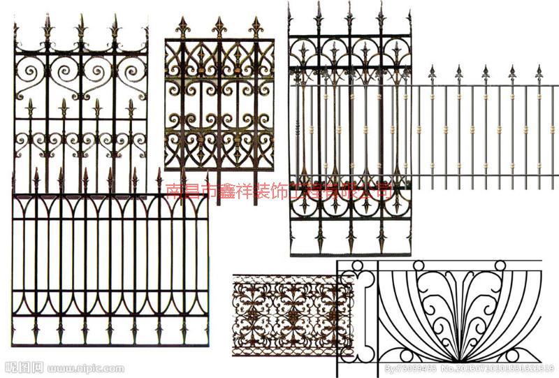供應(yīng)江西省南昌市鐵藝欄桿，鐵藝欄桿設(shè)計(jì)，鐵藝欄桿制作