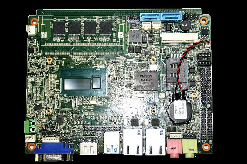 供应3.5寸嵌入式工控HU803(4代酷睿)