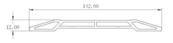 178模组用铝型材滑台型材供应178模组用铝型材滑台型材