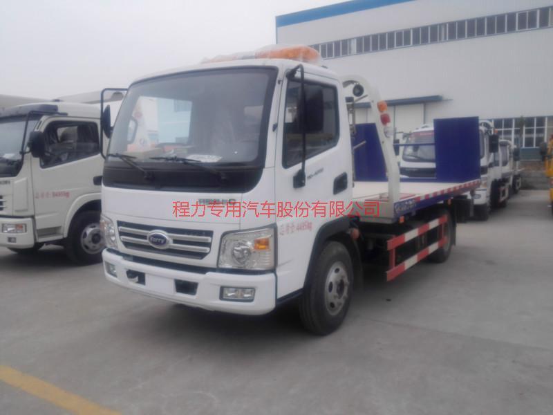 黃石市國四清障車，3800軸距清障車，一拖二清障車廠家直銷