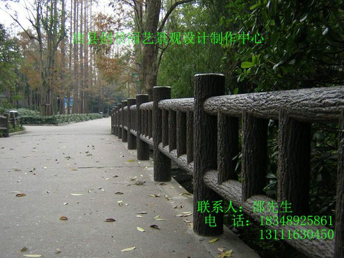 供應(yīng)石家莊水泥仿木花架