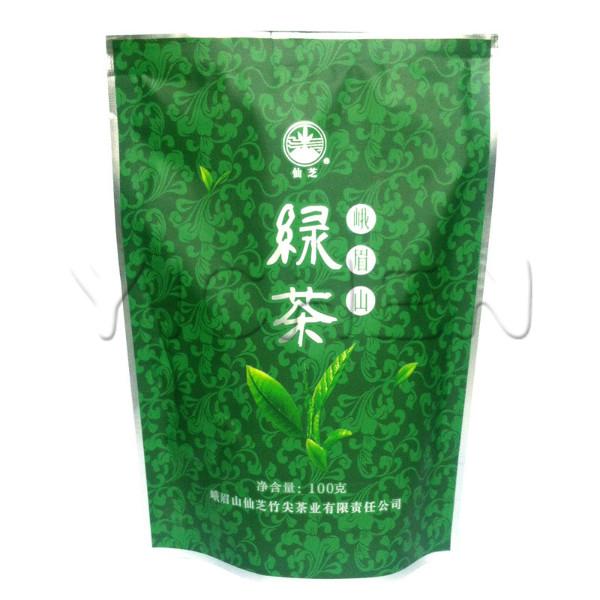 供应峨眉山特产绿茶鲜爽回甘特级正品春茶叶高山新茶极品毛峰100g图片