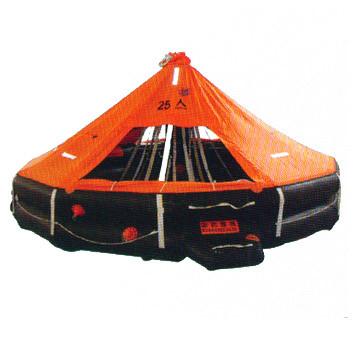 HNF-D型可吊式氣脹救生筏帶EC證書(shū)圖片