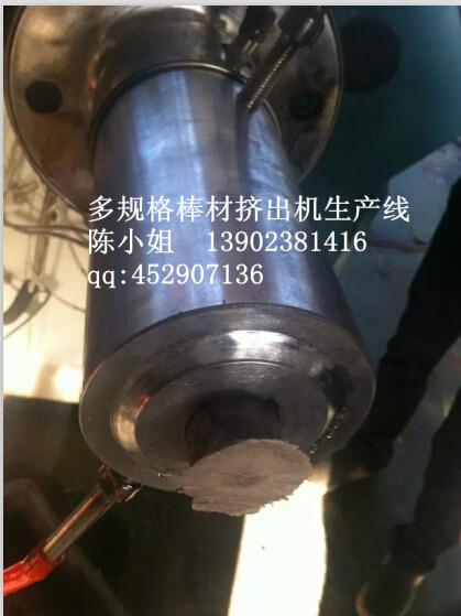 新款上陣pom實心棒擠出生產(chǎn)線圖片